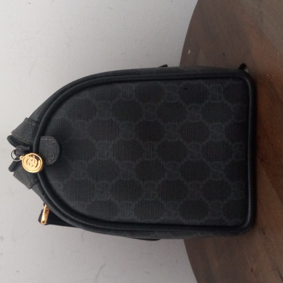 Authentic Vintage Gucci GG Monogram Supreme Sherry Web Ophidia Boston Doctor Bag - Picture 4 of 9